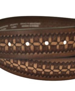 S- 770 Brown Leather Belt