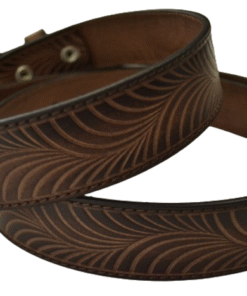 S- 720 Brown Western Style Belt